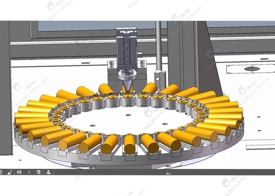 Zylinder-Batterie-Tab Welding Machine Lithium Battery-Forschungs-Zylinder-Zelle Tab Laser Welder