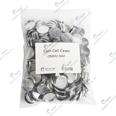Münzen-Zellfälle Mesh Button Battery Case Lithiums Ion Battery Materials SS304 SS316