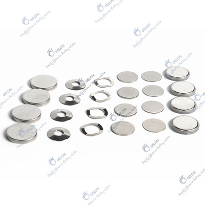 Münzen-Zellfälle Mesh Button Battery Case Lithiums Ion Battery Materials SS304 SS316