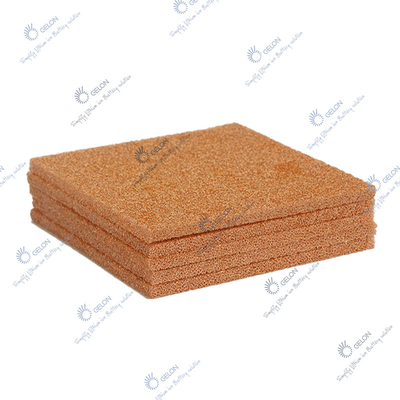 Lithium-Ion Battery Porous Metal Foam-Stromabnahme ununterbrochenes Copper/CU schäumen Rohstoff