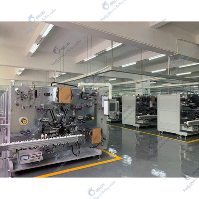 Zylinderförmige LFP Batterie der Beutel-Zellversammlung Equipment18650 automatische Wickelmaschine für Lithium-Batterie-Fertigungsstraße