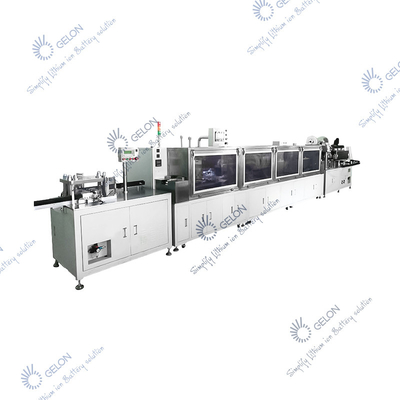 Rundzelle-Batterie-Satz-Fließband PLC-Lithium Ion Battery Production Line