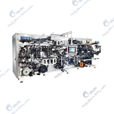 Rundzelle-Batterie-Satz-Fließband PLC-Lithium Ion Battery Production Line