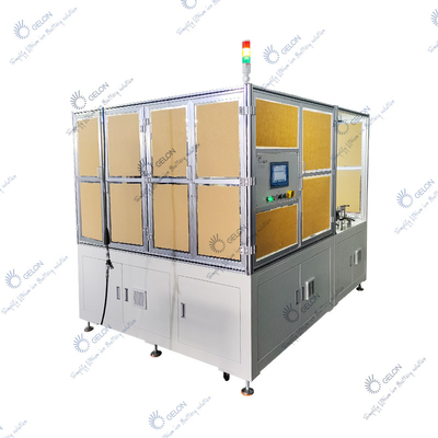 Lithium-Ionen-Batterie-Fließband automatische stapelnde Maschine der Beutelzellelektrode