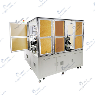 Lithium-Ionen-Batterie-Fließband automatische stapelnde Maschine der Beutelzellelektrode