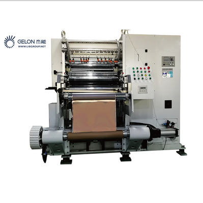 Lithium Ion Batteries Automatic Slitting Machine für 18650 21700 Batterie-Produktion