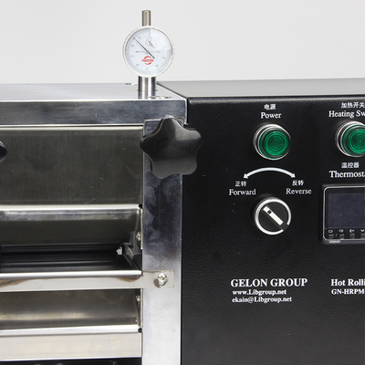 Warmwalzen-Presse-Maschine Lithium-Ion Battery Pouch Cell Assembly-Ausrüstungs-100mm