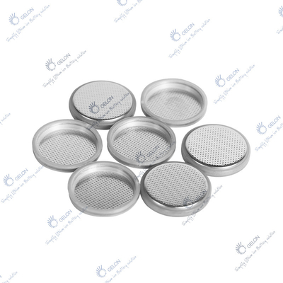 Silbrige weiße Münzen-Zellkästen Lithium-Ion Battery Materials CR20XX