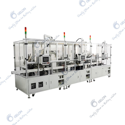 Rundzelle-Batterie-Satz-Fließband PLC-Lithium Ion Battery Production Line