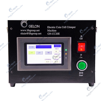 Elektrische Münzen-Zellbördelmaschine 5m/Min Hydraulic Battery Sealing Machine
